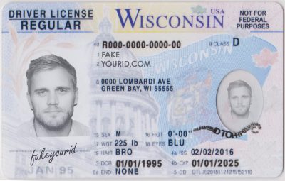 Wisconsin Scannable Fake ID插图