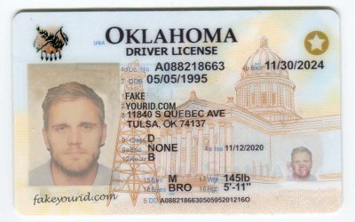 Oklahoma Scannable Fake ID